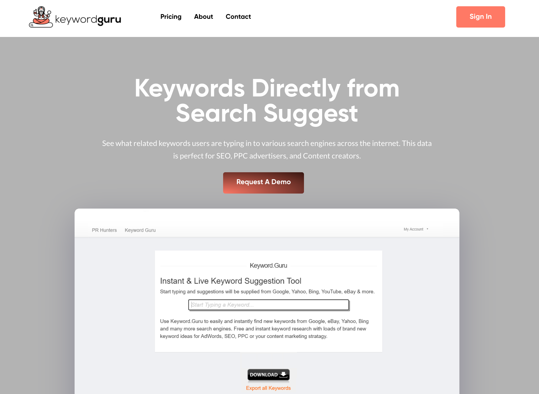 Keywords.Guru  <strong class='sis-keyword'>ابزار تحقیق</strong> کلمات کلیدی